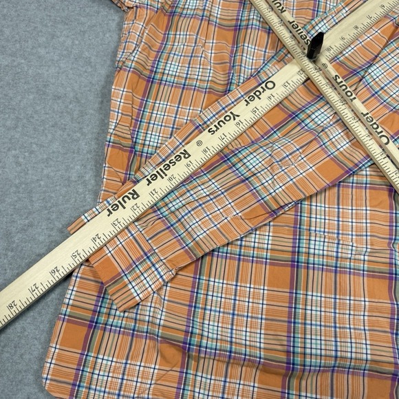 Polo Ralph Lauren Shirt Mens Large Trim Military Epaulette 2 Pocket Utility VTG - Picture 6 of 8